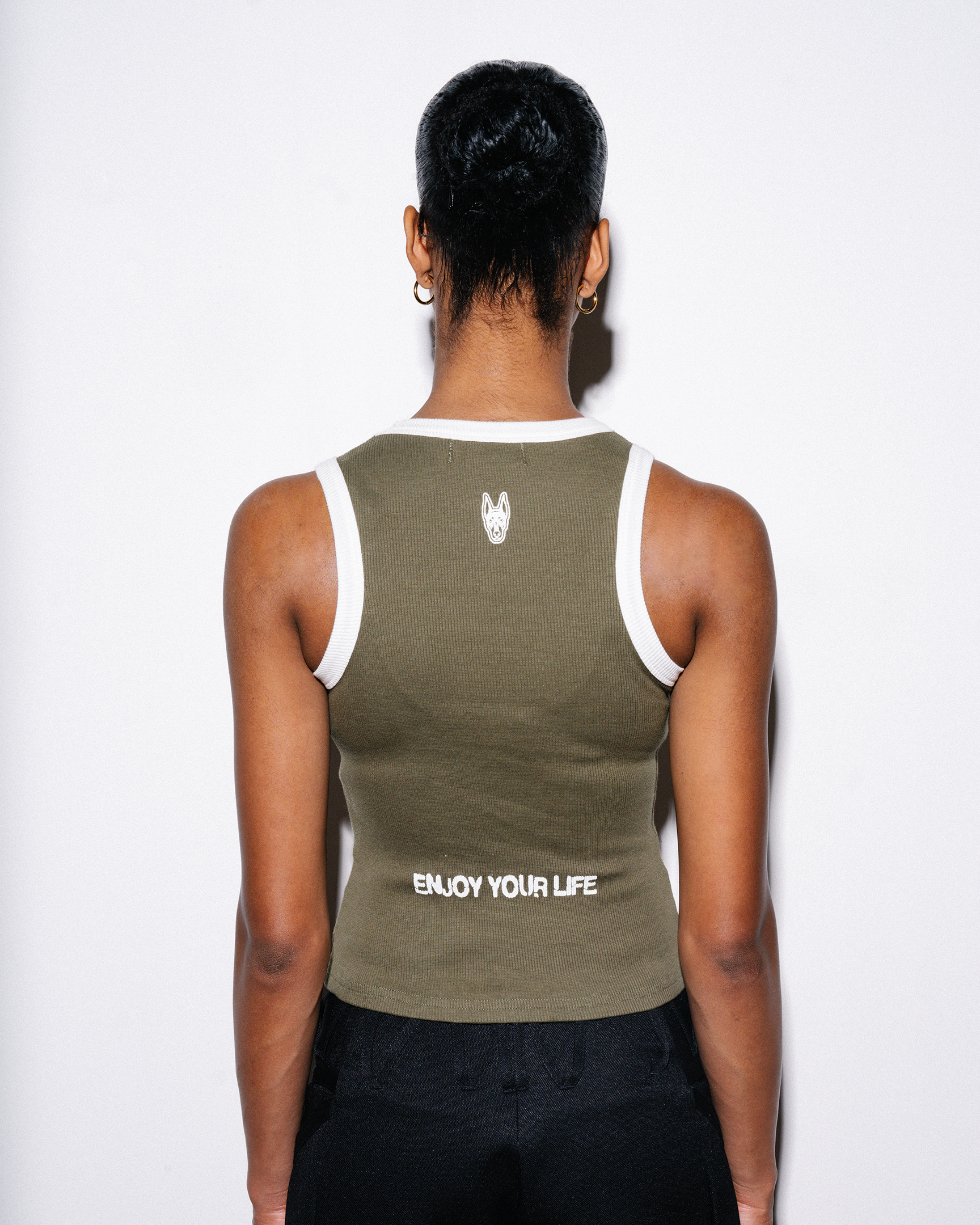 BACKYARD X RECESS TANK [KHAKI] WOMEN'S