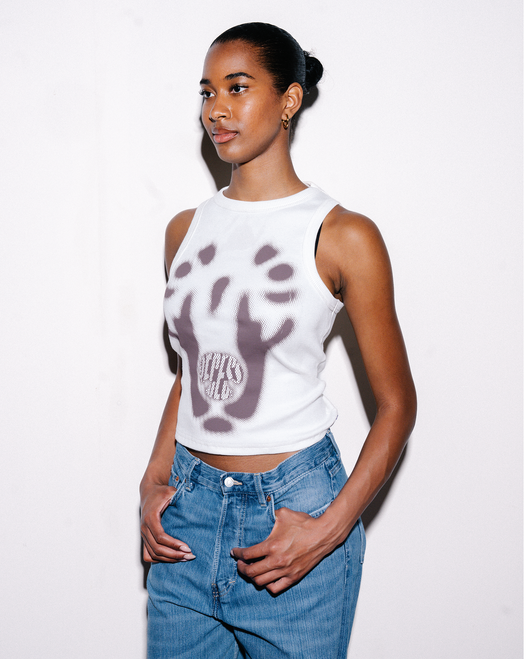 BACKYARD X RECESS TANK [ECRU] WOMENS